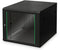 Digitus DN-19 09U-6/6-EC-SW - 19 inch wandkast 9 HE - 600 x 505 x 600 mm - Zwart