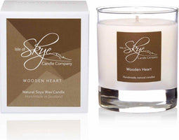 Wooden Heart | Small Tumbler | >30 uur | Soja Was | Handmade in Scotland
