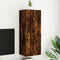 vidaXL - Tv-wandmeubel - 40,5x30x102 - cm - bewerkt - hout - gerookt - eikenkleurig