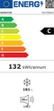 Inventum VR1430B - Vrijstaande vrieskast - No Frost - 161 liter - 143 cm hoog - Zwart