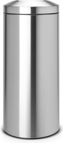 Brabantia Prullenbak - Vlamverdovend - 30 liter - Matt Steel