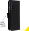 Accezz Hoesje Geschikt voor Huawei P20 Pro Hoesje Met Pasjeshouder - Accezz Wallet Softcase Bookcase - Zwart