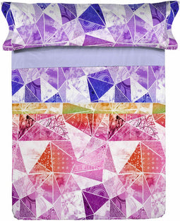 Set beddengoed Lois MAILEN Mauve Bed van 105