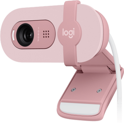 Logitech Brio 100 - Full HD Webcam 1080p - Ingebouwde microfoon - Roze