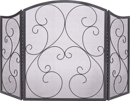 Practo Home - Haardscherm - Design Classic Zwart - 122x75,5cm