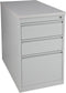 Praktische standcontainer 4 lades diep 60CM kleur Wit (RAL9010) topblad Havanna