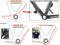 Praxis Mtb M30 Bb30/pf30 Trapas Cup Oranje,Zwart 73 mm