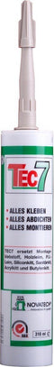 Tec7 - Lijm, verzegel en monteer alles - Tec7 - 310 ml koker Beige