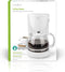 Nedis Koffiezetapparaat - Filter Koffie - 1.25 l - 10 Kopjes - Warmhoudfunctie - Wit