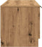 vidaXL - Tv-meubel - 102x35x36,5 - cm - bewerkt - hout - artisanaal - eikenkleur