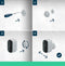 Arlo Essential 2K - Draadloze beveiligingscamera voor buiten - 2K-kleurenvideo's - Wit