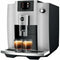 Jura E6 (2022) - Volautomatische koffiemachine - Cappuccino met één druk op de knop - Platina