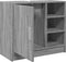 vidaXL - Wastafelkast - 63x29x55 - cm - bewerkt - hout - grijs - sonoma - eikenkleurig