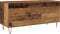 vidaXL - Recordkast - Artisan - Eiken - 100x38x48 - cm - Geëngineerd - Hout