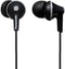 Panasonic RP-HJE125E - In-ear oordopjes - Ergofit-design - Zwart