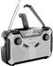 Silva Schneider SOS 112 - Noodradio VHF FM - Oplaadbaar met zonnepaneel en zaklamp - Zwart/zilver