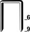 Prebena PF09CNK Nieten Type PF 5000 stuk(s) Afm. (l x b) 9 mm x 10.55 mm