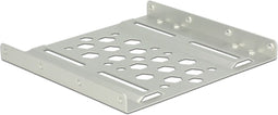 Premium 2,5'' HDD/SSD naar 3,5'' slot montage frame / aluminium / zilver