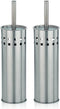Premium 2x RVS Toiletborstel met Houder Set + Gratis Inzetbakje
