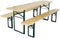 Premium Biertafelset met banken 60x220 cm
