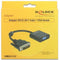 Premium DVI-D naar VGA converter / zwart - 0,15 meter