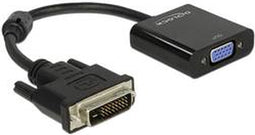 Premium DVI-D naar VGA converter / zwart - 0,15 meter