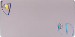 Premium ESD Rubber Table Mat incl. 4x 10mm Push Buttons 1200mm x 610mm Grey