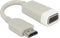 Premium HDMI naar VGA adapter - compact / grijs - 0,15 meter