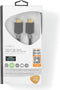 Premium High Speed HDMI-Kabel met Ethernet - HDMI Connector - HDMI Connector - 4K@60Hz - 18 Gbps - 3.00 m - Rond - PVC - Antraciet - Doos