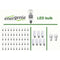Premium hoogrendements LED-lamp (warm white), 10W, E27