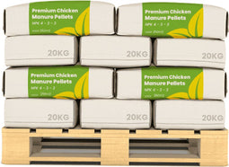 Premium Kippenmestkorrels (400kg, 4.000m2) - Kippenmest - Mest - Meststof - Meststoffen - Organische Meststof - Mestkorrels Tuin - NPK 4-3-3 - Rijk aan Kali en Fosfaat - Organifer