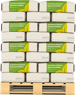 Premium Kippenmestkorrels (800kg, 8.000m2) - Kippenmest - Mest - Meststof - Meststoffen - Organische Meststof - Mestkorrels Tuin - NPK 4-3-3 - Rijk aan Kali en Fosfaat - Organifer