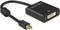 Premium Mini DisplayPort 1.2 naar DVI actieve adapter (1920 x 1200) / zwart - 0,20 meter
