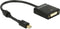 Premium Mini DisplayPort 1.2 naar DVI actieve adapter (1920 x 1200) / zwart - 0,20 meter