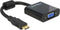 Premium Mini HDMI naar VGA adapter / zwart - 0,15 meter