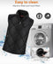 Premium Nylon Verwarmd Vest - USB-Oplaadbaar, 3 Temperatuurstanden, Koolstofvezel Verwarmingselementen, Geschikt voor Outdoor & Dagelijks Gebruik - Wind- en Waterbestendig