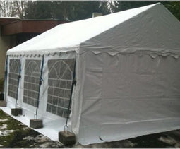 Premium Partytent PVC 5x6x2 mtr in Wit