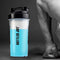 Premium Shaker-Fles - Food Grade PP, Vaatwasser & Magnetronbestendig, Anti-Skid met Mixbal