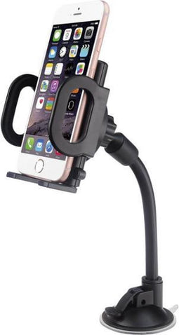 Premium Telefoonhouder Auto - Universele Auto Telefoonhouders -Autohouder met Zuignap - voor Smartphones tot 6 inch - Dashboard en Voorruit