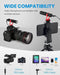 Premium Video Microfoon Kit - Vloggen & Opname, Geschikt voor iPhone, Android, DSLR & Camcorder