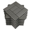 Premium WPC-kliktegels - Buitenvloeren - Terrastegels - Duurzaam, weerbestendig, eenvoudige installatie - 30 cm x 30 cm x 2 cm