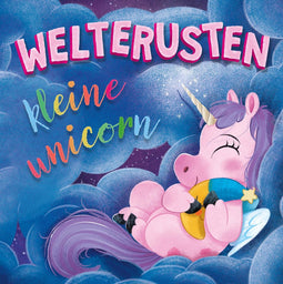 Prentenboek padded - Welterusten kleine unicorn