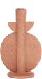 Present Time Kandelaar Bubble - Terracotta Oranje - 13x9,5x22cm - Modern - Kerst cadeau - Kerst cadeautjes - Cadeau vrouw - Cadeau man - Cadeau voor haar - Cadeau voor hem - Kerstcadeau - Kerst kado - Kado man - Kado vrouw