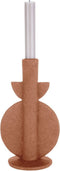 Present Time Kandelaar Bubble - Terracotta Oranje - 13x9,5x22cm - Modern - Kerst cadeau - Kerst cadeautjes - Cadeau vrouw - Cadeau man - Cadeau voor haar - Cadeau voor hem - Kerstcadeau - Kerst kado - Kado man - Kado vrouw