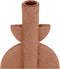 Present Time Kandelaar Bubble - Terracotta Oranje - 13x9,5x22cm - Modern - Kerst cadeau - Kerst cadeautjes - Cadeau vrouw - Cadeau man - Cadeau voor haar - Cadeau voor hem - Kerstcadeau - Kerst kado - Kado man - Kado vrouw