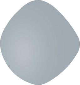 Present Time - Mirror Organic Round - Donkergrijs