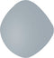 Present Time - Mirror Organic Round - Donkergrijs