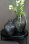Present Time Vaas Delight - Glas Donkergrijs - Ø18x20cm - Modern - Kerst cadeau - Kerst cadeautjes - Cadeau vrouw - Cadeau man - Cadeau voor haar - Cadeau voor hem - Kerstcadeau - Kerst kado - Kado man - Kado vrouw
