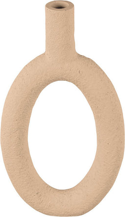 Present Time Vaas Ring - Zandbruin - 16,5x3,5x31cm - Modern
