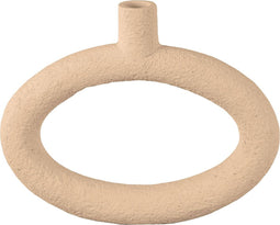Present Time Vaas Ring - Zandbruin - 25x3,5x20,5cm - Modern